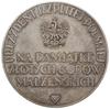 Medal na pamiątkę złotych godów 1937, Warszawa; Aw: Popiersie Ignacego Mościckiego w lewo, po boka..