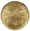 20 dolarów, 1892 CC, mennica Carson City; typ Liberty Head; Fr. 179, KM 74.3; złoto próby 900, ok...