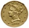 10 dolarów, 1862, mennica Filadelfia; typ Libert