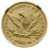10 dolarów, 1862, mennica Filadelfia; typ Liberty head with Coronet, large Head, Eagle without mot..