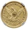 2 1/2 dolara, 1905, mennica Filadelfia; typ Liberty head with coronet; Fr. 114, KM 72; złoto próby..