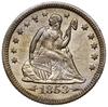 25 centów, 1853 O, mennica Nowy Orlean; typ Seat