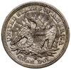 25 centów, 1853 O, mennica Nowy Orlean; typ Seated Liberty Arrows & Rays; KM 78; srebro próby 900,..