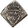 16 öre, 1565, mennica Sztokholm; SM 46; klipa, srebro, 25.4 x 24.7 mm, 22.09 g; rzadki typ monety,..