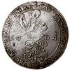 4 marki 1604, mennica Sztokholm; Aw: Popiersie władcy w lewo, poniżej ukoronowana pięciopolowa tar..