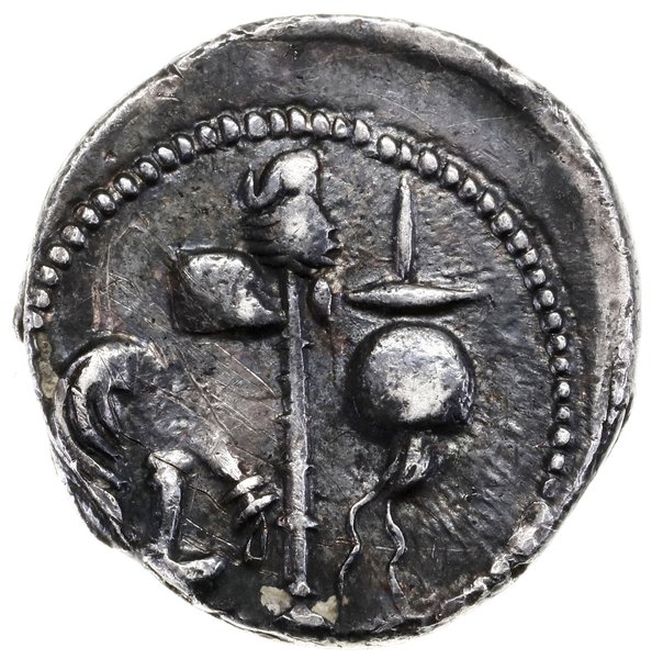 Denar, 49–48 pne, wędrowna mennica wojskowa