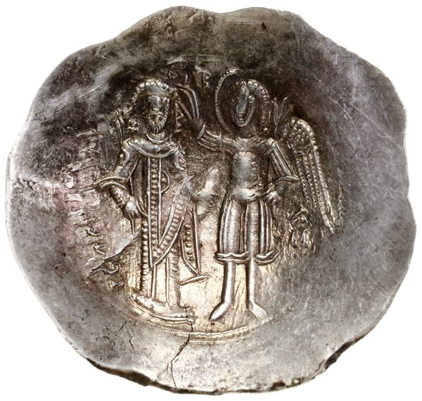 Aspron trachy, 1185–1195, mennica Konstantynopol
