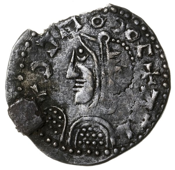 Naśladownictwo denara angielskiego Knuta, 1035–1