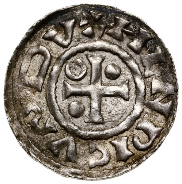 Denar, 985–995, mennica Ratyzbona, mincerz Sigu