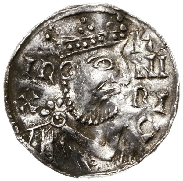 Denar, 1009–1024, mennica Ratyzbona, mincerz Id;