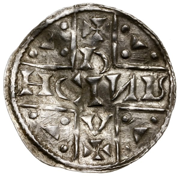 Denar, 1018–1026, mennica Ratyzbona, mincerz Oc;