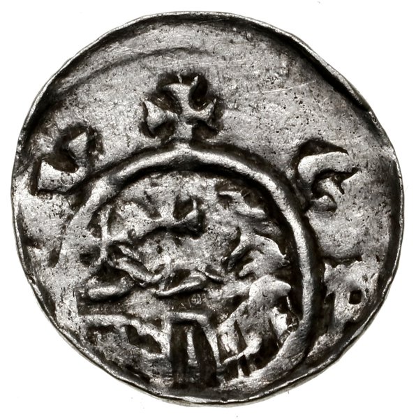 Denar, 1081–1102, mennica Kraków; Aw: Głowa wład