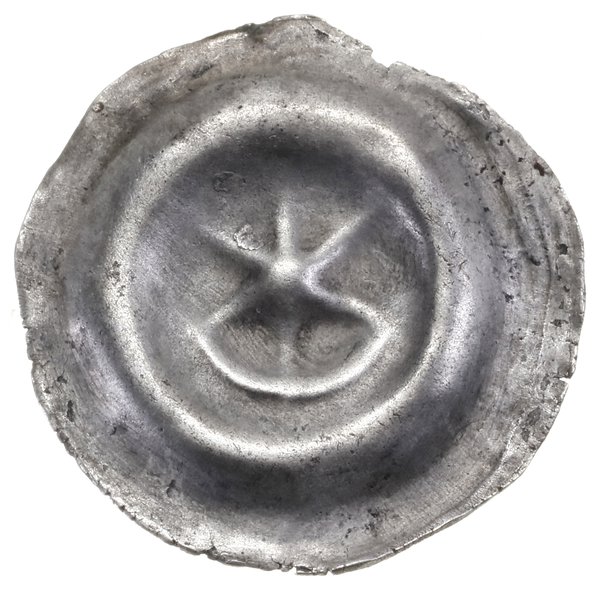 Brakteat, XIII–XIV w.; Sześciopromienna gwiazda,