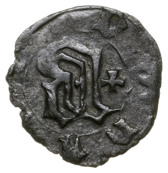 Halerz, 1381–1405, mennica Racibórz; Aw: Tekstur