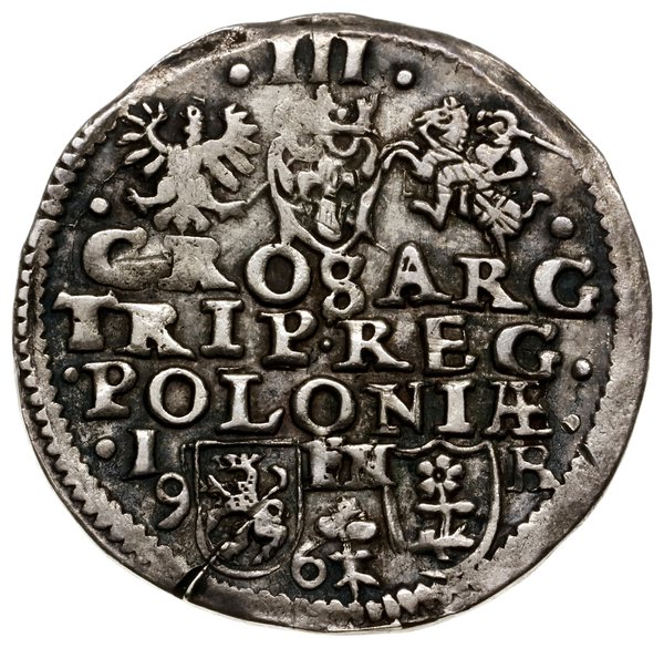 Trojak, 1596, mennica Poznań