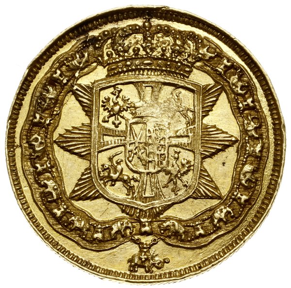 Dwudukat medalowy, 1702, mennica Drezno