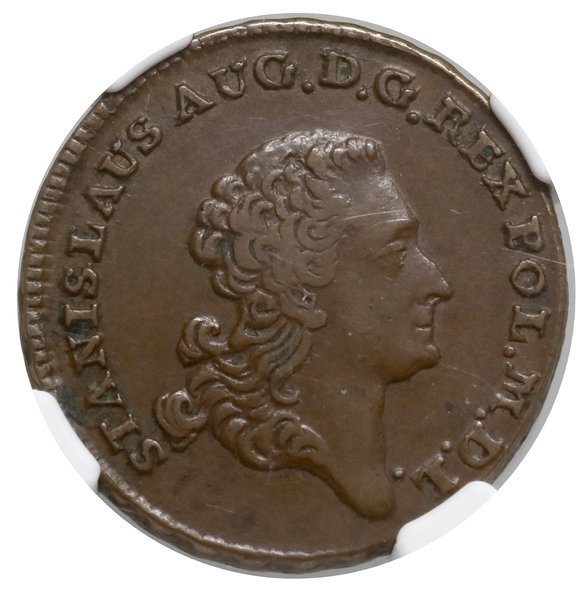 Trojak, 1766, mennica Warszawa; duża litera G (P