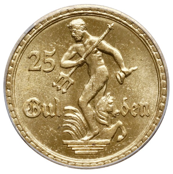 25 guldenów, 1930, Berlin; Posąg Neptuna; CNG 52