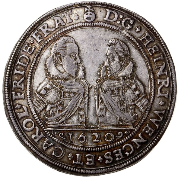 Talar, 1620, Oleśnica; Aw: Popiersia Henryka i K