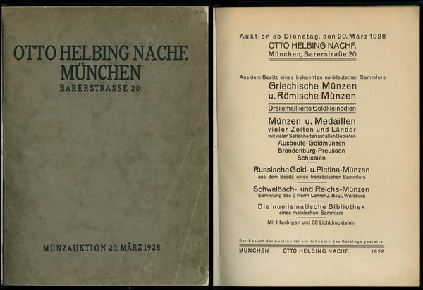 Otto Helbing Nachf., Aus dem Besitz eines bekann
