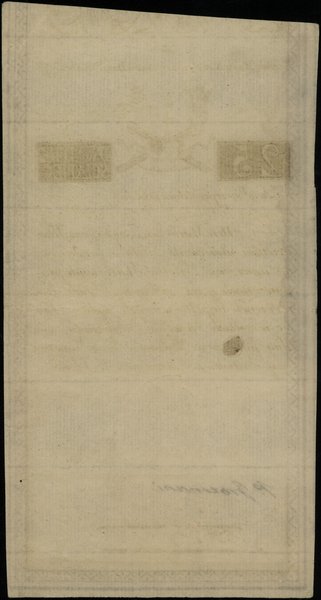 25 złotych, 8.06.1794; seria B, numeracja 29242,