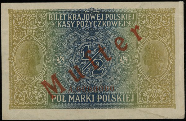 1/2 marki polskiej, 9.12.1916