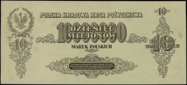 10.000.000 marek polskich, 20.11.1923