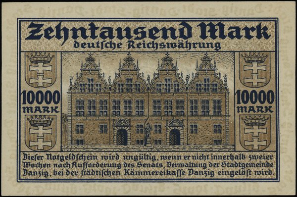 10.000 marek, 20.03.1923; numeracja 095760; Miłc