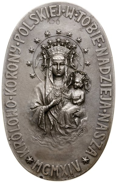 Medal pamiątkowy Akcji Niepodległościowej w Krakowie, 1914, projektu Józefa Wilka, Wiedeń