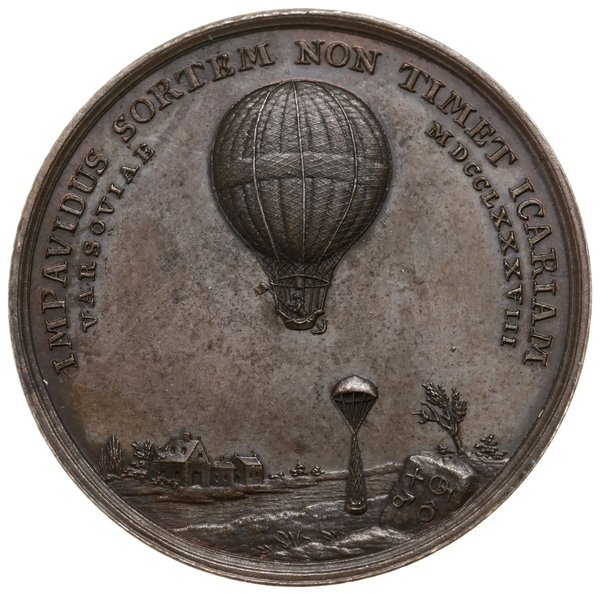 Blanchard Jean-Pierre (1753–1809); Medal na pami