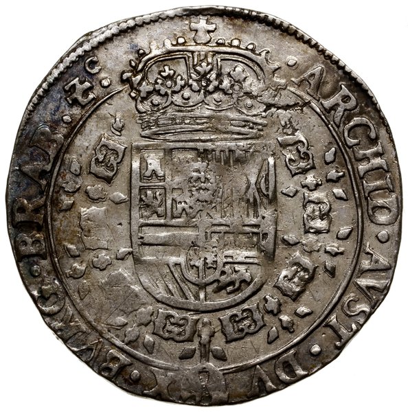 Brabancja; 1/4 patagona, 1633, mennica Antwerpia