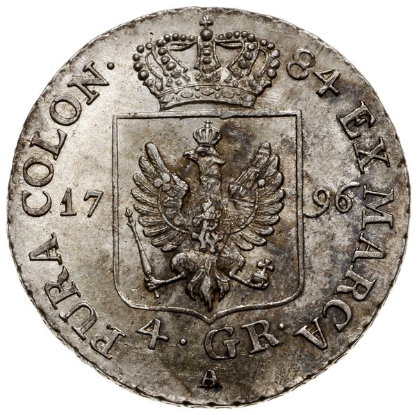 4 grosze (1/6 talara), 1796 A, mennica Berlin
