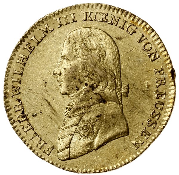 Friedrichs d’or, 1803 A, mennica Berlin; Fr. 242