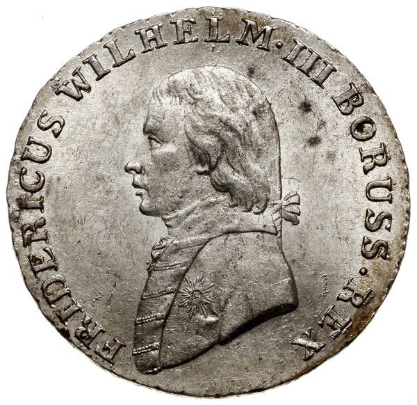 4 grosze (1/6 talara), 1803 A, mennica Berlin; O