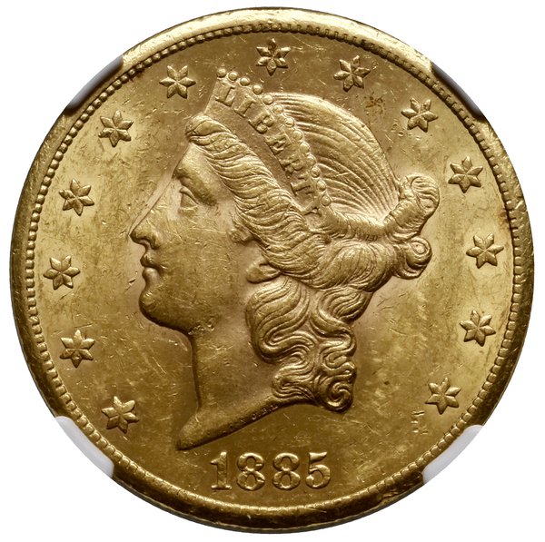 20 dolarów, 1885 CC, mennica Carson City