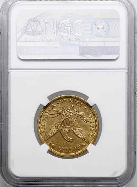 10 dolarów, 1856 S, mennica San Francisco