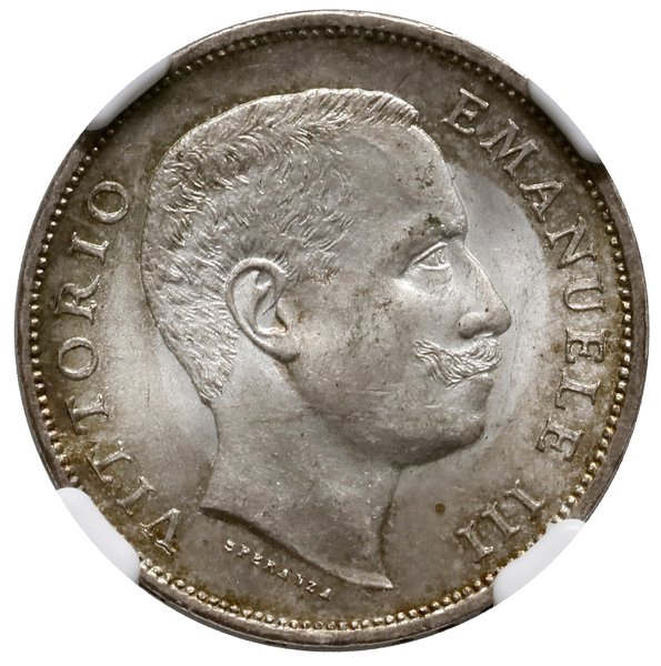 1 lir, 1906 R, mennica Rzym