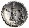 Denar serratus, 64 pne, mennica Rzym; Aw: Głowa 