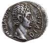 Denar, 15–13 pne, mennica Rzym; Aw: Głowa Oktawiana w prawo, AVGVSTVS / DIVI F;  Rw: Apollo Kithar..