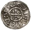 Denar, 1002–1009, mennica Nabburg, mincerz Ag; Aw: Krzyż grecki, w kątach pierścień, klin, trzy ku..