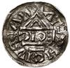 Denar, 1002–1009, mennica Nabburg, mincerz Ag; Aw: Krzyż grecki, w kątach pierścień, klin, trzy ku..