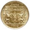 25 guldenów, 1930, Berlin; Posąg Neptuna; CNG 526, Fr. 44, Jaeger D.11, Parchimowicz 71; złoto;  m..