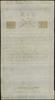 10 złotych, 8.06.1794; seria D, numeracja 32216, podpisy: Michał Pągowski (dowódca Regimentu Grena..