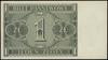 1 złoty, 1.10.1938; seria IH, numeracja 7194283;