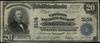 National Currency; The Farmers National Bank of Kittanning - Pennsylvania; 20 dolarów, 4.01.1904; ..
