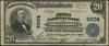 National Currency; First National Bank in Oshkosh - Wisconsin; 20 dolarów, 17.01.1903;  numeracja ..