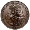 Medal na pamiątkę „rzezi kroskiej”, 1893, projektu Juliusza Kossaka; Aw: Alegoryczna postać kobiet..