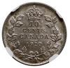 10 centów, 1920, mennica Ottawa; KM 23a; piękna moneta w pudełku firmy NGC nr 5884052-006,  z ocen..
