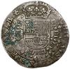 Brabancja; Patagon, 1633, mennica Antwerpia; Davenport 4462, Delmonte 293; srebro, 27.98 g;  ciemn..
