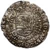 Brabancja; 1/4 patagona, 1645, mennica Antwerpia; Delmonte 309, Vanhoudt 647; srebro, 7.04 g;  ład..